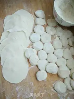 Make Pork pickles, blue dumplings step 7