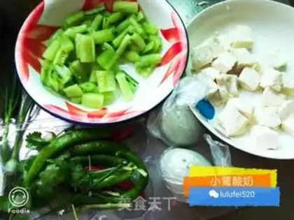 Make Soybean cucumber step 2