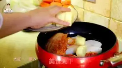 Make Korean sauerkraut for chicken step 10