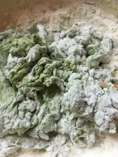 Make Emerald cabbage, sea cucumber step 1