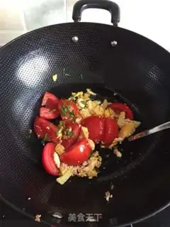 Make Tomato egg cover cooking step 3