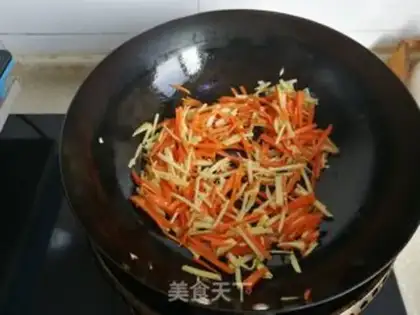 Make Spinach tritilla step 1