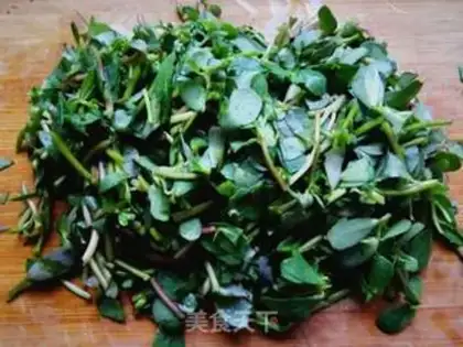 Make Horse tooth tea step 1