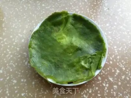 Make Spinach tritilla step 4