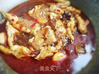 Make Chicken claws burn snails step 3