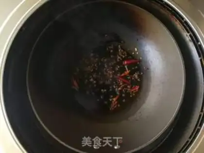 Make Squid spinach step 4