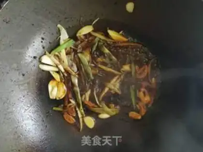 Make Squid spinach step 6