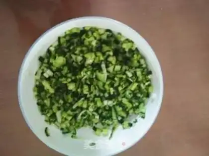 Make Cucumber vegetable dumplings step 0