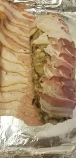 Make Bacon barbecue step 2