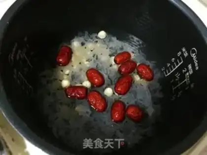 Make Silver-ear red-leave-tree soup step 3