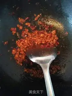 Make Meat bean petals step 2