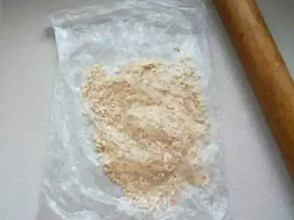 Make Peanut rice cake step 2