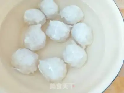 Make The fishballs step 1
