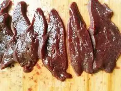 Make Fry liver step 1