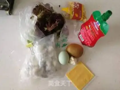 Make Seafood salad step 0