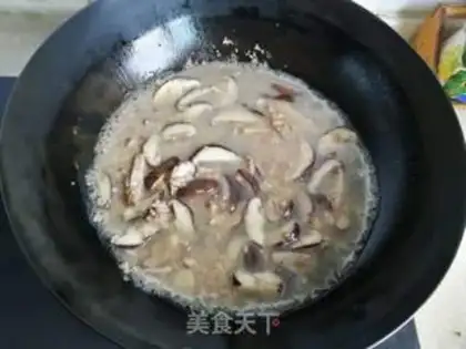 Make Meatloaf mushrooms and eggs step 5