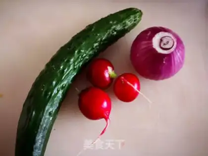 Make Vegetable salad step 0
