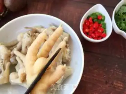 Make Lemon chicken claws step 1