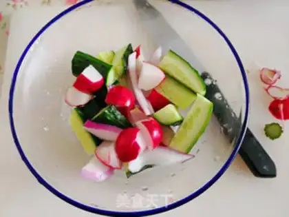Make Vegetable salad step 4