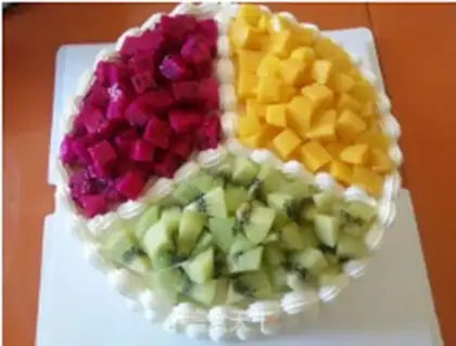 Make Fresh fruitcake step 38