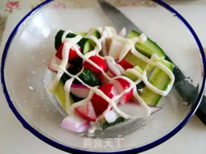 Make Vegetable salad step 5
