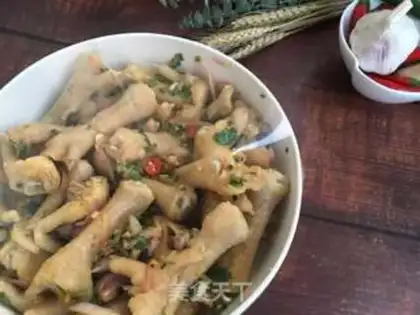 Make Lemon chicken claws step 3