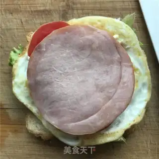 Make Whole wheat sandwich step 3