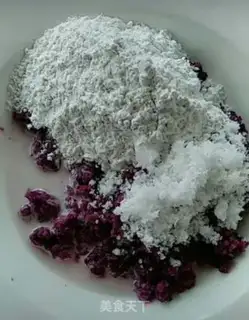 Make Coconut potato ball step 1