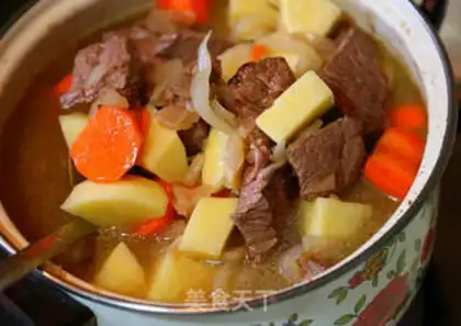 Make Curry beef rice step 10