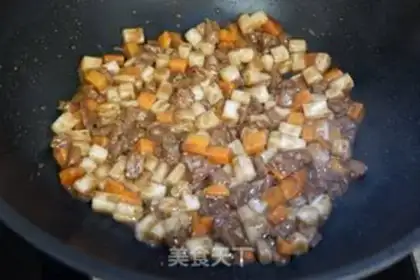Make Black pepper meat step 10