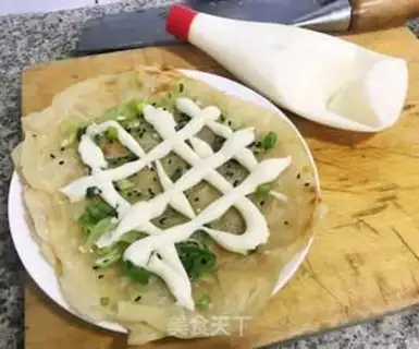 Make A salad grab cake step 7