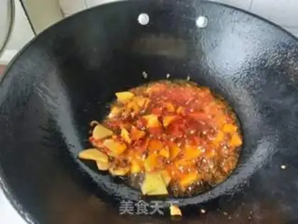 Make Red intestines step 3