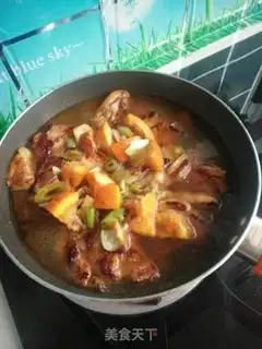 Make Orange chicken leg step 8