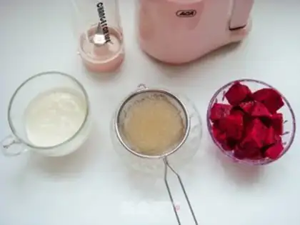 Make ♪ Pink lady pearls ♪ step 2