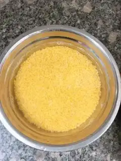 Make Green bean cake step 0