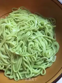 Make Fat cow spinach noodles step 2