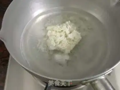 Make Fresh porridge step 1