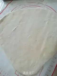 Make Red bean rolls step 2