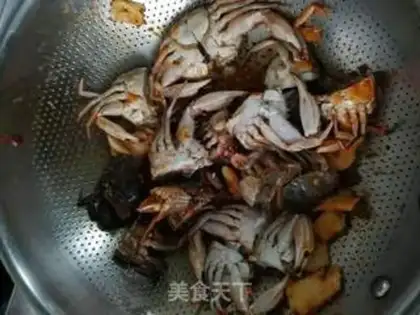 Make Spicy crabs step 7