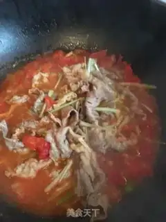 Make Fat cow spinach noodles step 17