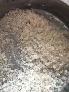 Make Steam rice step 0