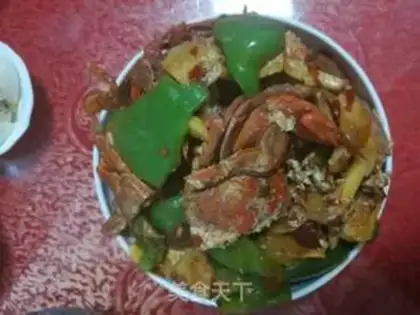 Make Spicy crabs step 8