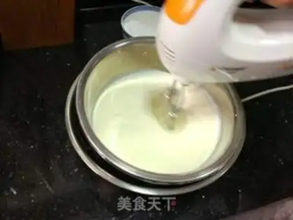 Make Butter fruit birthday cake step 16
