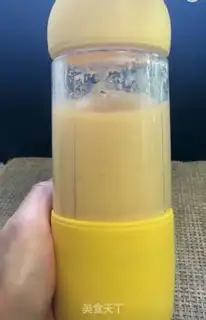 Make Mango pudding step 1
