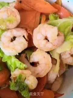 Make Round cabbage and shrimp step 8