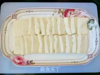 Make Orange juice tofu step 3