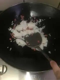 Make Piggy rice step 2