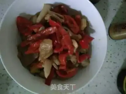Make Chili fried meat step 3