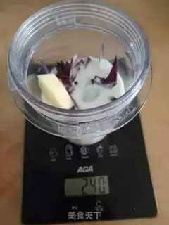 Make Blue apple milkshake step 2