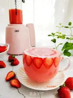 Make Strawberry yogurt step 10
